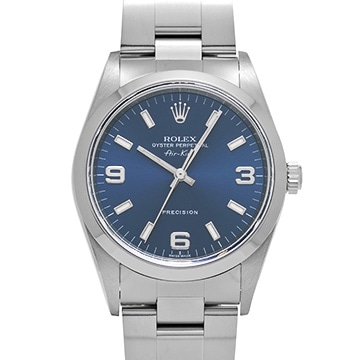 ロレックス エアキング 14000M ブルー メンズ 時計 【中古】【wristwatch】