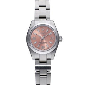 ロレックス オイスターパーペチュアル 26 176200 ピンク レディース 時計 【中古】【wristwatch】