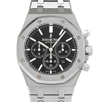 オーデマ ピゲ ロイヤルオーク クロノグラフ 26320ST.OO.1220ST.01 ブラック メンズ 時計 【中古】【wristwatch】
