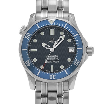 オメガ シーマスター 300 デイト 2551.80 ブルー メンズ 時計 【中古】【wristwatch】