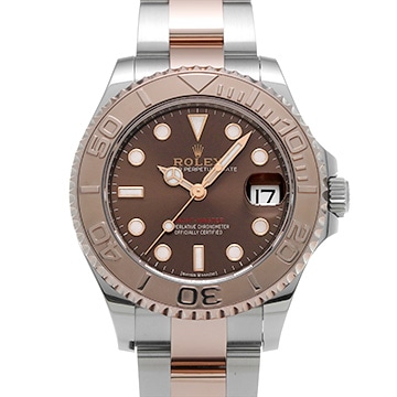 ロレックス ヨットマスター 37 268621 チョコレート ユニセックス 時計 【中古】【wristwatch】
