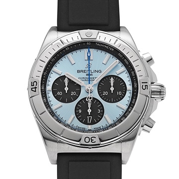ブライトリング クロノマット B01 42 PB0134101C1S1 アイスブルー/ブラック メンズ 時計 【中古】【wristwatch】