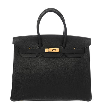 エルメス バーキン 35 ブラック トゴ ユニセックス バッグ 【中古】【bag】