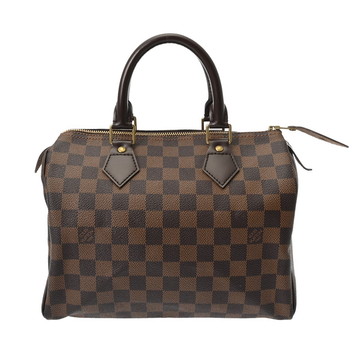 ルイ ヴィトン ダミエ スピーディ 25 ブラウン N41532 ダミエキャンバス レディース バッグ 【中古】【bag】