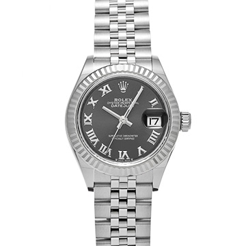 ロレックス レディ デイトジャスト 279174 グレー レディース 時計 【中古】【wristwatch】