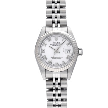ロレックス デイトジャスト 69174 ホワイト レディース 時計 【中古】【wristwatch】