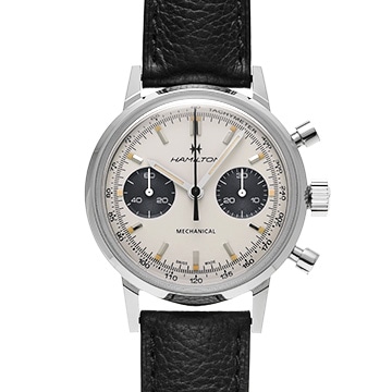 ハミルトン イントラマティック クロノグラフH H38429710 ホワイト メンズ 時計 【中古】【wristwatch】