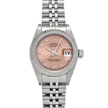 ロレックス デイトジャスト 69174 ピンク レディース 時計 【中古】【wristwatch】
