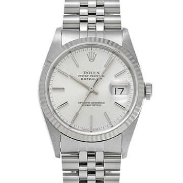 ロレックス デイトジャスト 16234 シルバー メンズ 時計 【中古】【wristwatch】