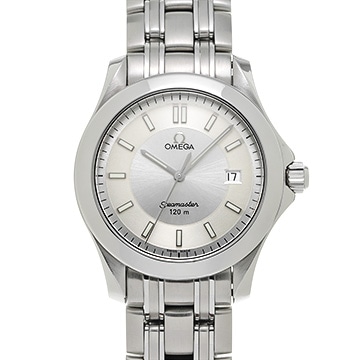オメガ シーマスター 120 クォーツ 2511.32 シルバー メンズ 時計 【中古】【wristwatch】