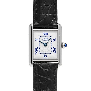 カルティエ マスト タンク M W1014054 ホワイト レディース 時計 【中古】【wristwatch】