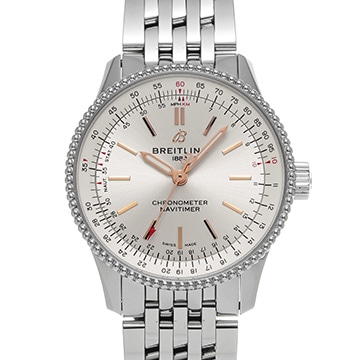 ブライトリング ナビタイマー オートマチック 35 A17395F41G1A1 シルバー ユニセックス 時計 【中古】【wristwatch】