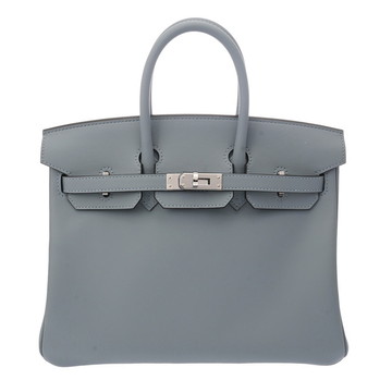 エルメス バーキン 25 ブルーラン ヴォースイフト レディース バッグ 【未使用】【bag】
