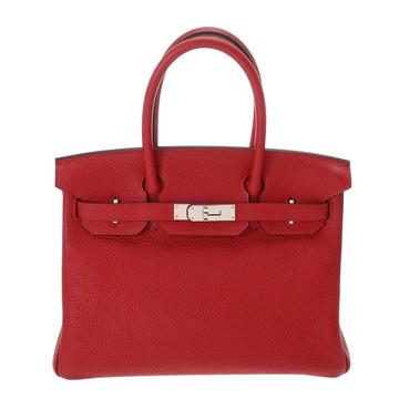 エルメス バーキン 30 ルージュトマト トゴ レディース バッグ 【中古】【bag】