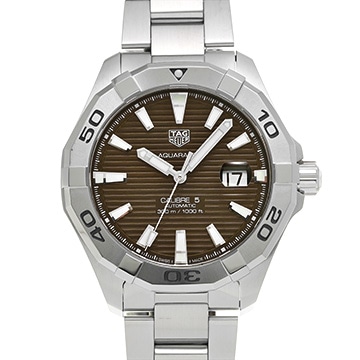 タグ ホイヤー アクアレーサー キャリバー5 WAY2018.BA0927 ブラウン メンズ 時計 【中古】【wristwatch】