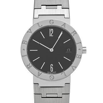 ブルガリ ブルガリブルガリ BB33SSD ブラック ユニセックス 時計 【中古】【wristwatch】