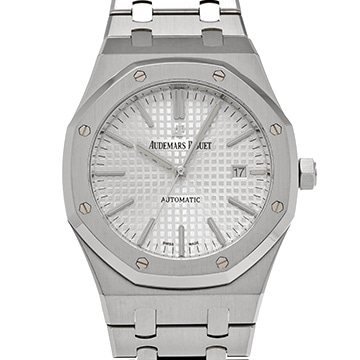 オーデマ ピゲ ロイヤルオーク 15400ST.OO.1220ST.02.A シルバー メンズ 時計 【中古】【wristwatch】