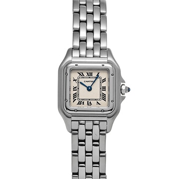 カルティエ パンテール SM W25033P5 シルバー レディース 時計 【中古】【wristwatch】