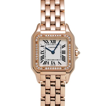 カルティエ パンテール ドゥ カルティエ MM WJPN0009 シルバー レディース 時計 【中古】【wristwatch】