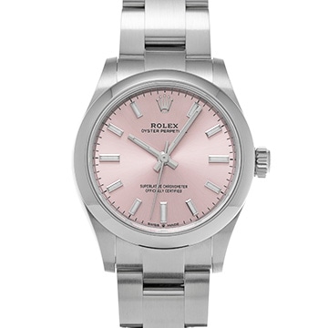 ロレックス オイスターパーペチュアル 31 277200 ピンク ユニセックス 時計 【中古】【wristwatch】