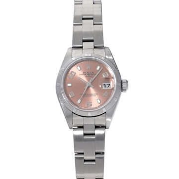 ロレックス オイスターパーペチュアル デイト 79190 ピンク レディース 時計 【中古】【wristwatch】