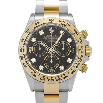 ロレックス コスモグラフ デイトナ 116503G ブラック/ダイヤモンド メンズ 時計 【中古】【wristwatch】