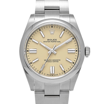 ロレックス オイスターパーペチュアル 41 134300 ベージュ メンズ 時計 【新品】【wristwatch】