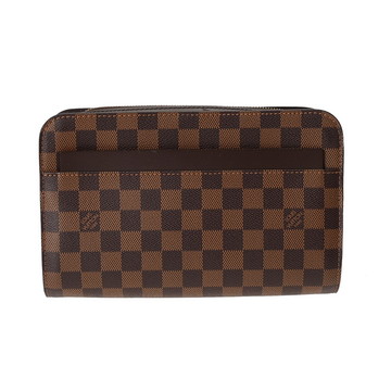 ルイ ヴィトン ダミエ サンルイ ブラウン N51993 ダミエキャンバス メンズ バッグ 【中古】【bag】