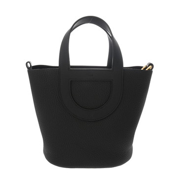 エルメス インザループ 18 ブラック トリヨンクレマンス/ヴォースイフト レディース バッグ 【未使用】【bag】