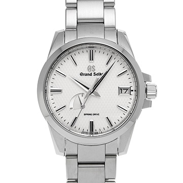 グランドセイコー ヘリテージコレクション スプリングドライブ SBGA225 ホワイト メンズ 時計 【中古】【wristwatch】
