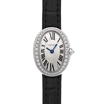 カルティエ ミニベニュワール  WB520027 シルバー レディース 時計 【中古】【wristwatch】