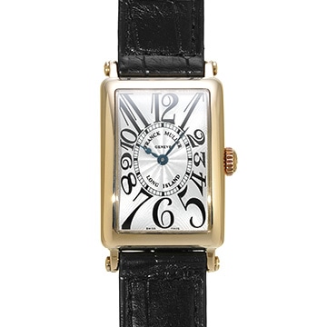 フランクミュラー ロングアイランド 900QZ シルバー レディース 時計 【中古】【wristwatch】
