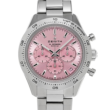 ゼニス クロノマスター スポーツ ピンク 03.3109.3600/18.M3100 ピンク メンズ 時計 【中古】【wristwatch】