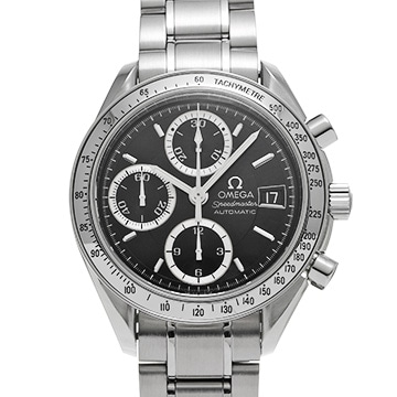 オメガ スピードマスター デイト 日本限定 3513.56 ブラック メンズ 時計 【中古】【wristwatch】