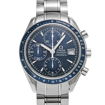オメガ スピードマスター デイト 3212.80 ブルー メンズ 時計 【中古】【wristwatch】