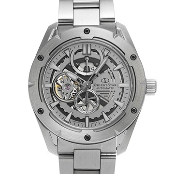 オリエントスター アバンギャルド スケルトン RK-AV0A02S シルバー メンズ 時計 【中古】【wristwatch】