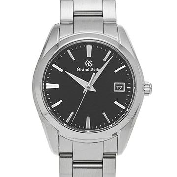 グランドセイコー ヘリテージコレクション クォーツ SBGX261 ブラック メンズ 時計 【中古】【wristwatch】