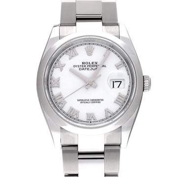 ロレックス デイトジャスト 36 126200 ホワイト メンズ 時計 【中古】【wristwatch】
