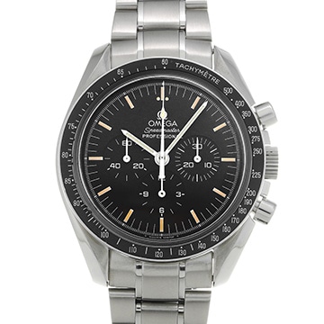 オメガ スピードマスター プロフェッショナル ムーンウォッチ バックスケルトン 345.08 ブラック メンズ 時計 【中古】【wristwatch】