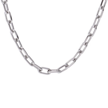 カルティエ スパルタカス ネックレス シルバー B7006400 K18ホワイトゴールド WG レディース ジュエリー 【中古】【jewelry】