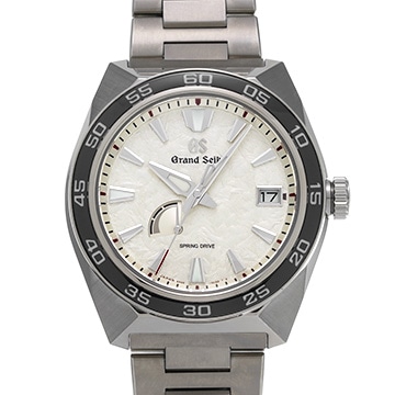 グランドセイコー スポーツコレクション スプリングドライブ SBGA481 シャイニーホワイト メンズ 時計 【中古】【wristwatch】