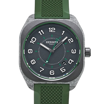 エルメス H08 W402991WW00 グレー メンズ 時計 【中古】【wristwatch】