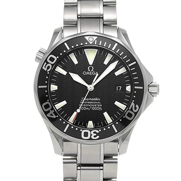 オメガ シーマスター プロフェッショナル 300 2254.50 ブラック メンズ 時計 【中古】【wristwatch】