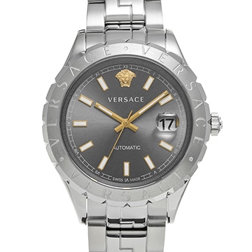 ヴェルサーチ ヘレニウム VEZI00119 グレー メンズ 時計 【中古】【wristwatch】