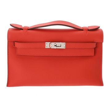 エルメス ポシェットケリー  サンギーヌ ヴォースイフト レディース バッグ 【中古】【bag】