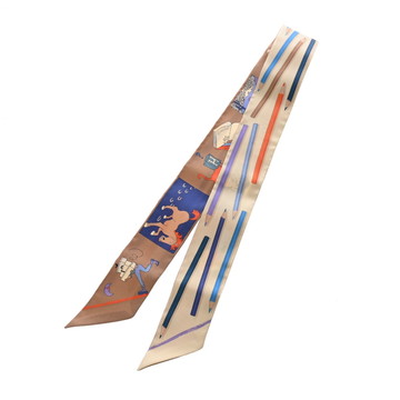 エルメス ツイリー A VOS CRAYONS マルチカラー 064221S シルク100％ レディース 【新品】【other】