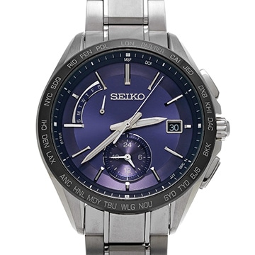 セイコー ブライツ フライト エキスパート SAGA235 ブルー メンズ 時計 【中古】【wristwatch】