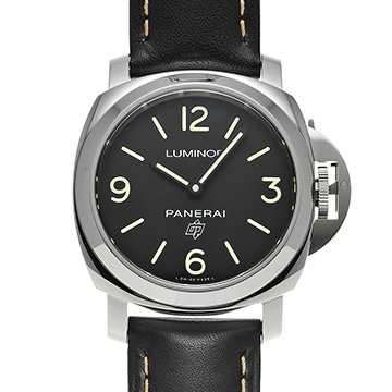 パネライ ルミノール ベース ロゴ 3デイズ アッチャイオ PAM00773 ブラック メンズ 時計 【中古】【wristwatch】
