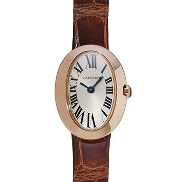 カルティエ ミニ ベニュワール W8000017 シルバー レディース 時計 【中古】【wristwatch】