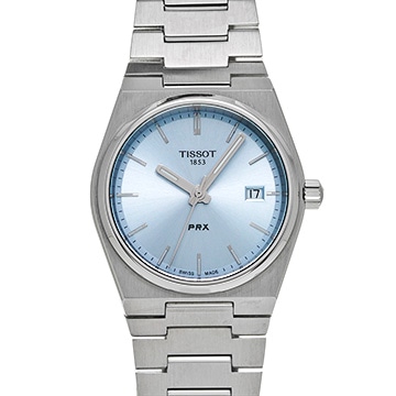 ティソ PRX T137.210.11.351.00 ライトブルー メンズ 時計 【中古】【wristwatch】
